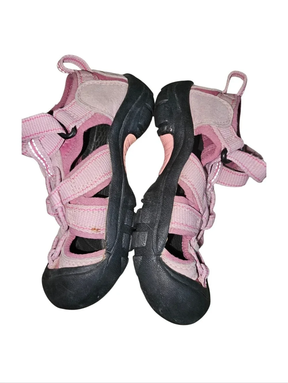 KEEN Girls Pink Closed-Toe Sport Sandals
